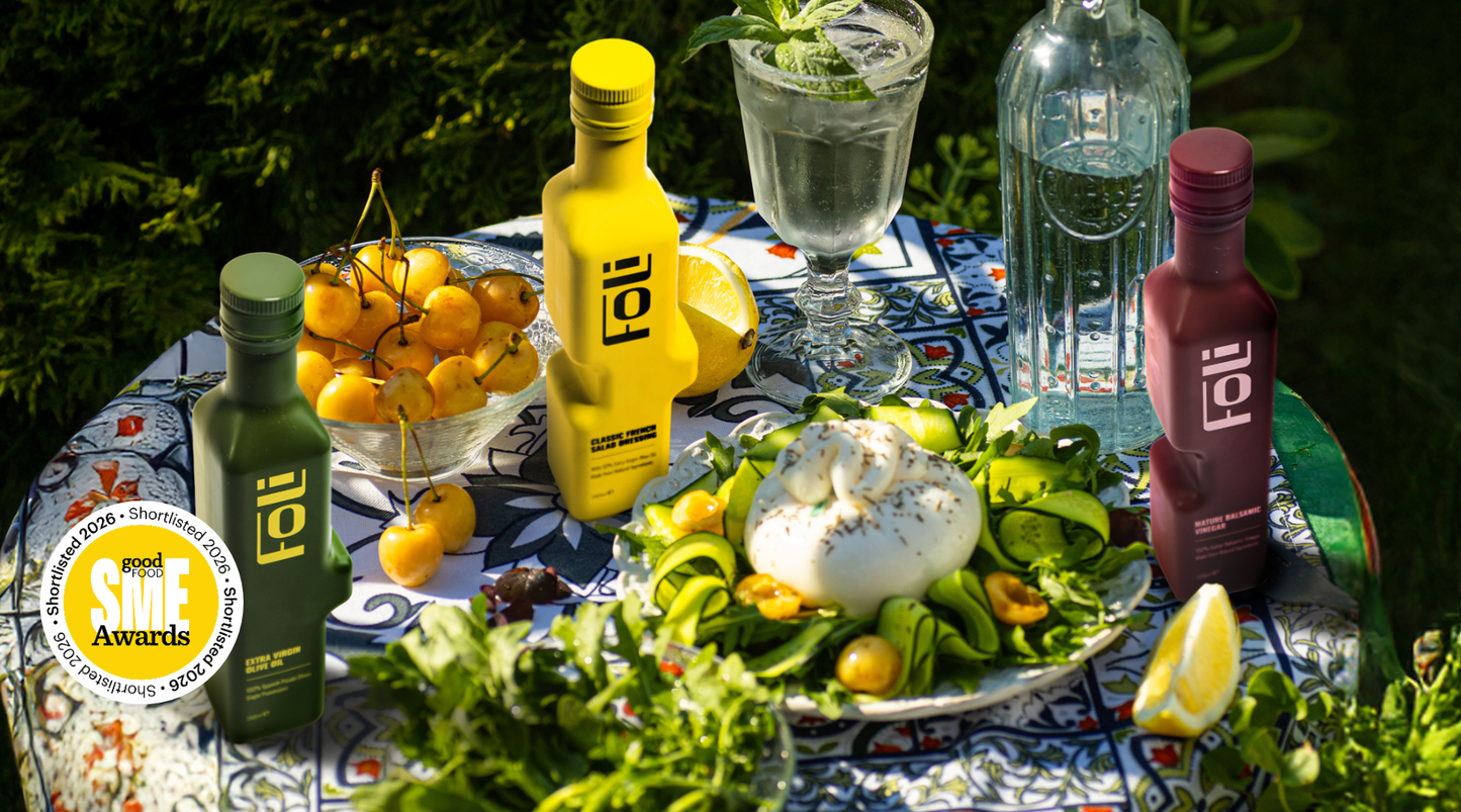 Recognition for considered design: FOLI shortlisted for Best Creative Branding